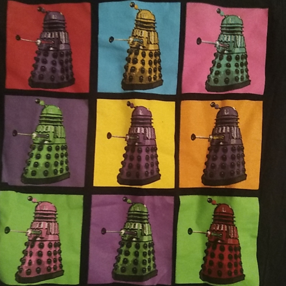 Small Doctor Who Dalek shirt